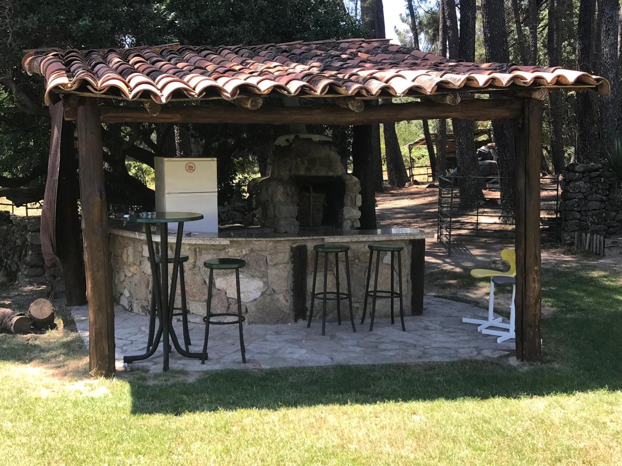 Casa Rural Los Robles Acebo Buitenkant foto